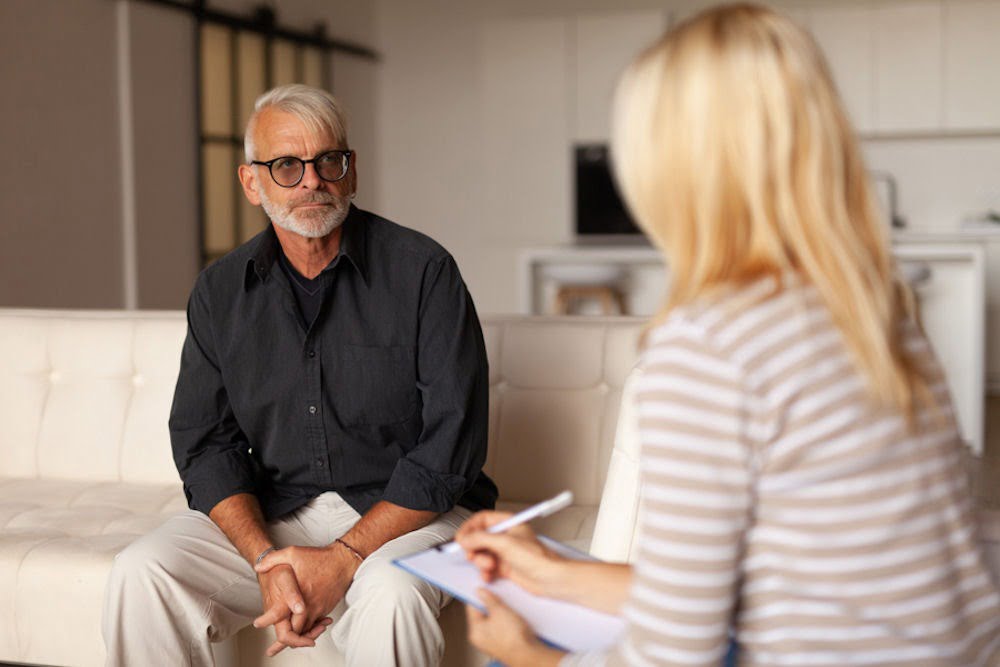 Individual learning what to expect during drug and alcohol withdrawal