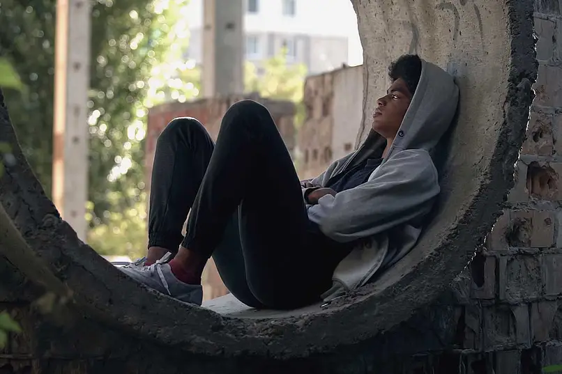 A teen is struggling with depression and drug abuse