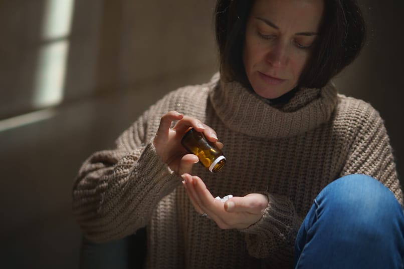 Person taking stimulant medication