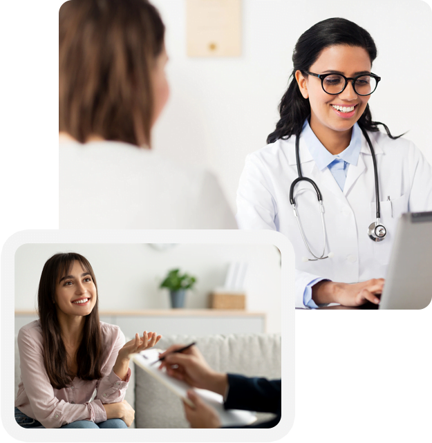 Therapy and support for individuals with eating disorders