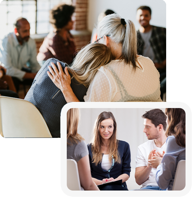 Admissions team assisting individuals seeking MAT services
