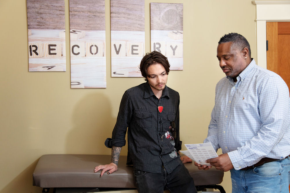 People in group care during php drug rehab