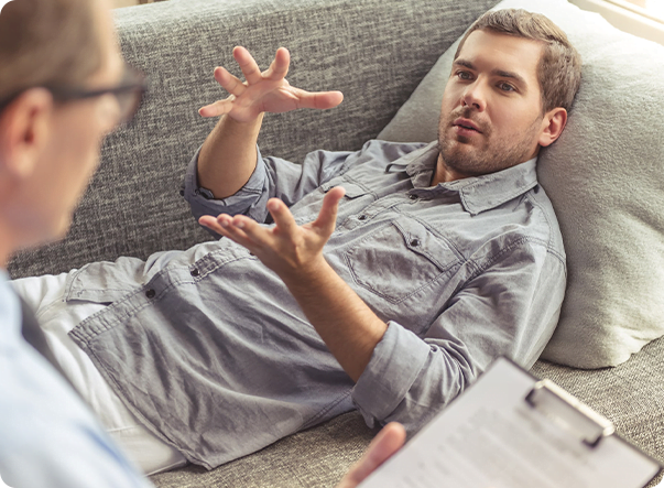 boy engaged in motivational enhancement therapy session