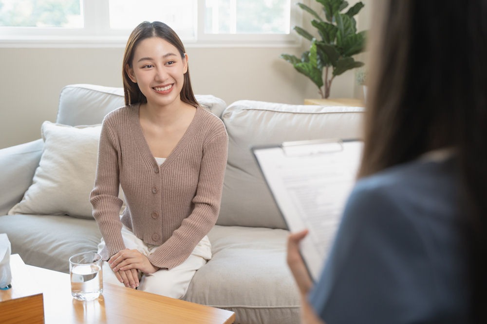 Therapy session focused on strengthening resilience in recovery and developing confidence for long-term healing.