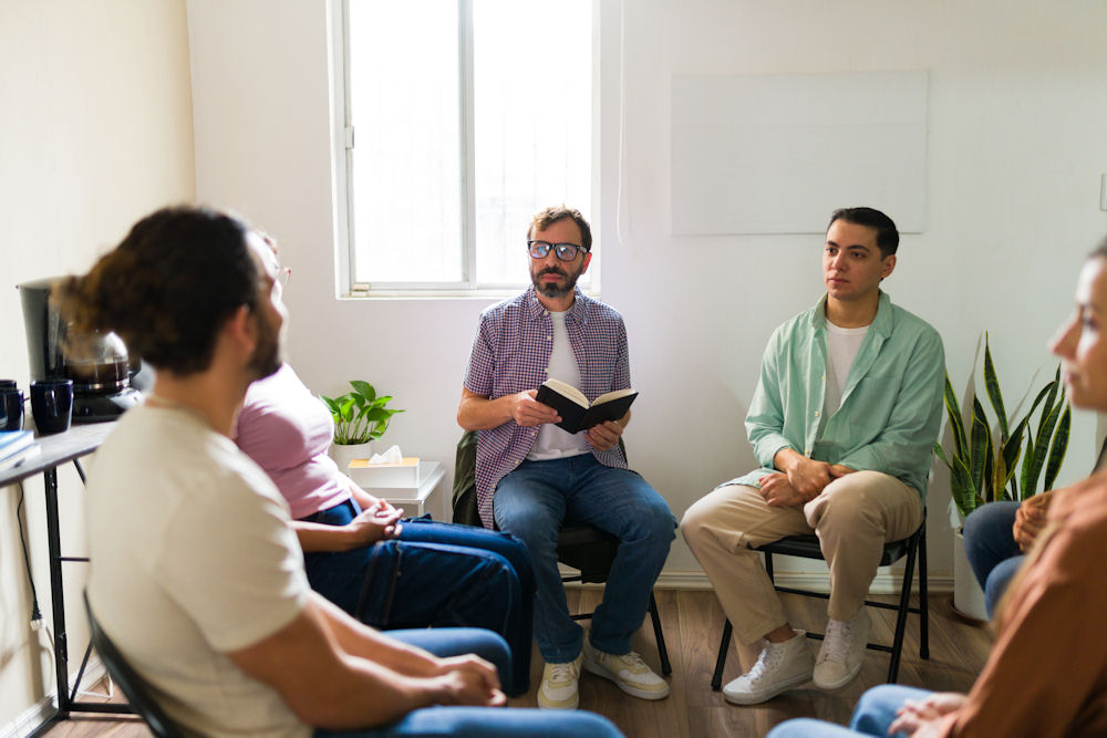 residential-treatment-benefits group session during inpatient treatment Portland, Oregon